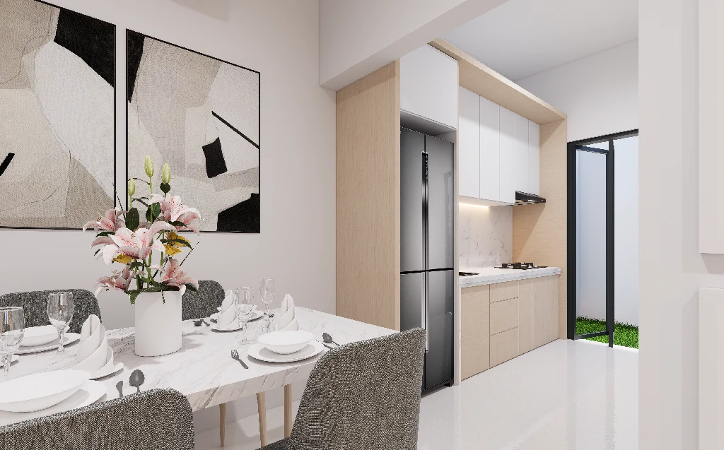 Dapur dan ruang makan