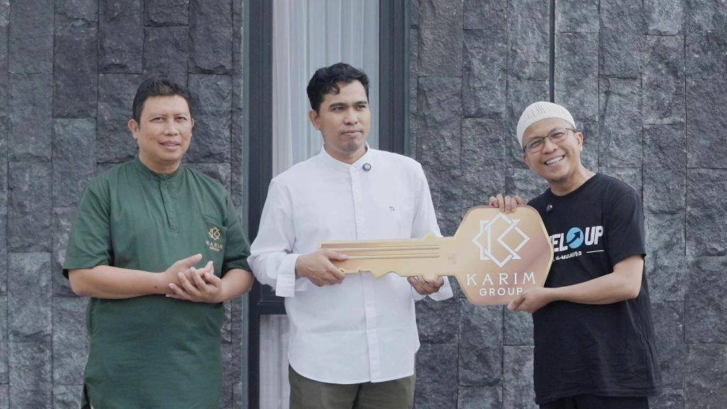 Serah terima kunci rumah