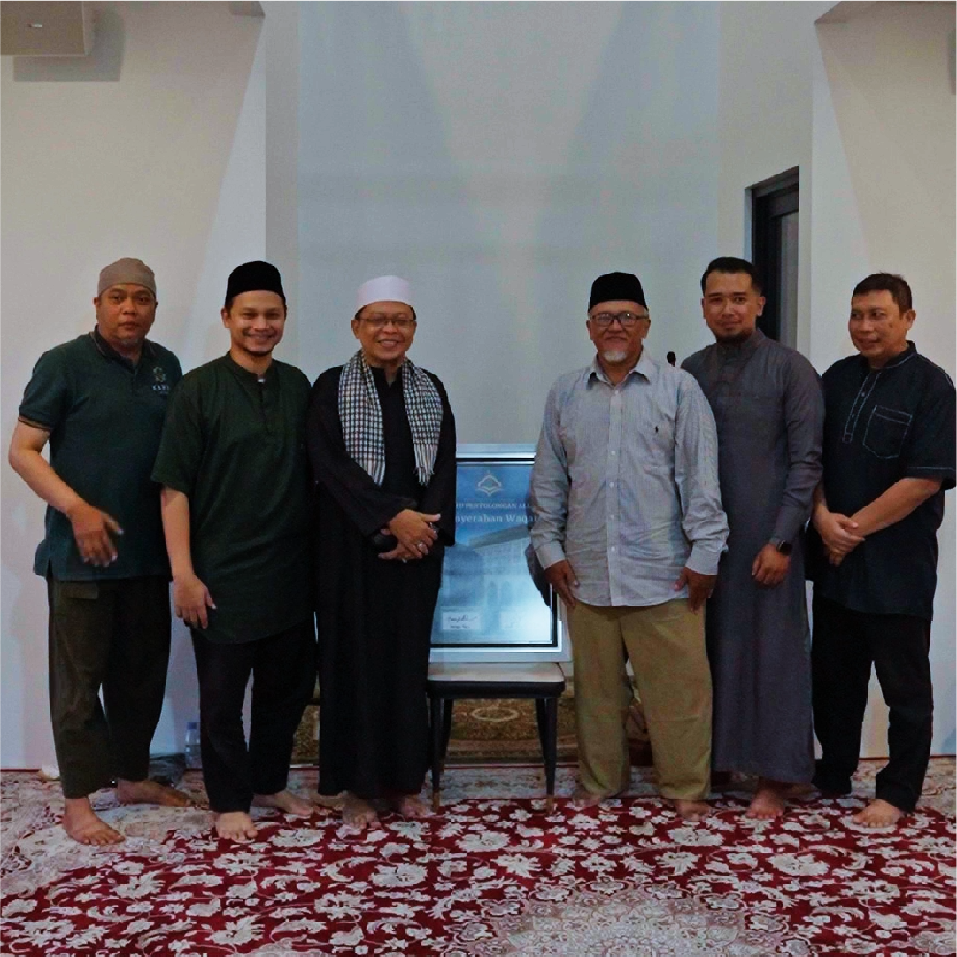 Serah Terima Waqaf